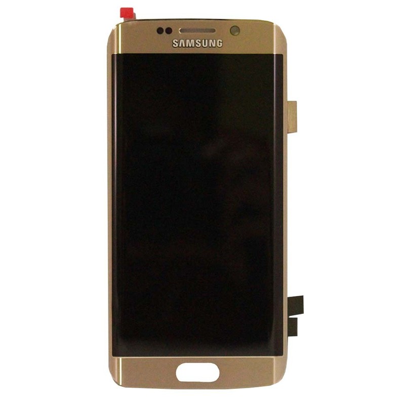מסך GALAXY S6 EDGE מקורי זהב