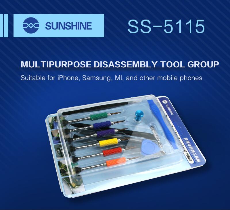סט מברגים סאנשיין דגם SS-5115