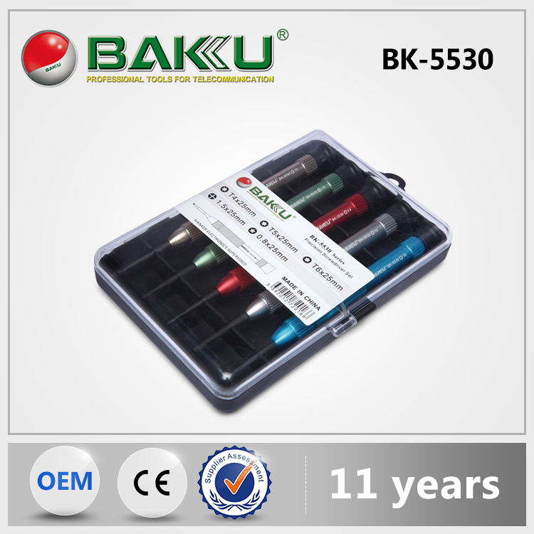 סט 5 מברגים איכותי BAKU 5530