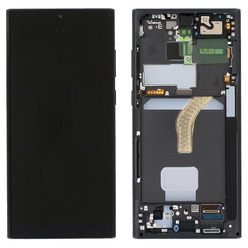 מסך GALAXY S22 ULTRA / S908B מקורי חדש שחור