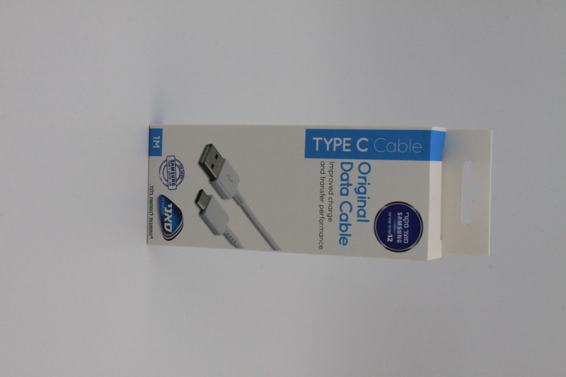כבל מקורי סאני USB TO TYPE C לבן