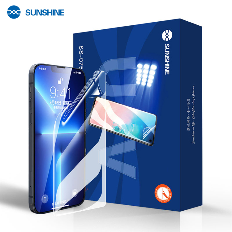 מגן מסך UV סיליקון SUNSHINE SS-075U לחיתוך במכונה 25 יח באריזה