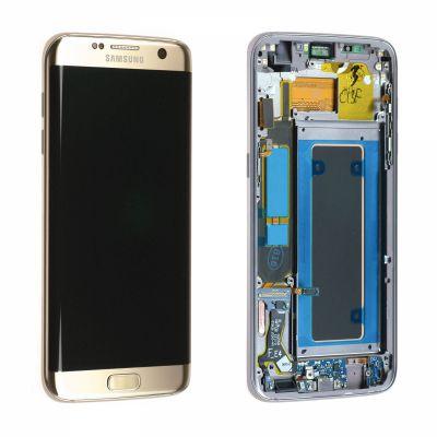 מסך GALAXY S7 EDGE מקורי חדש זהב